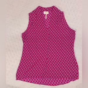 Laundry by Shelli Segal sleeveless top, womens M